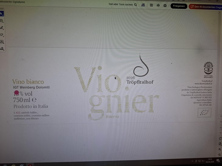 Viognier Ris - Tröpfltalhof - andreas-jakob-dichristin 