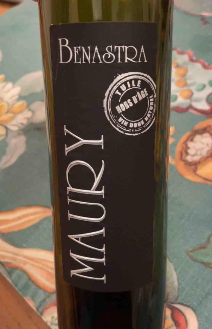 Maury Tuilé Hors d'Age - Domaine Benastra - Joseph Paillé 
