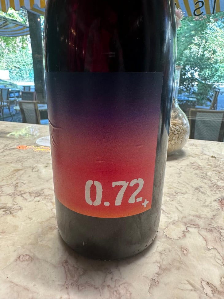 0.72 Rouge - De Vini - Vini Libre - Christophe Bosque -2019