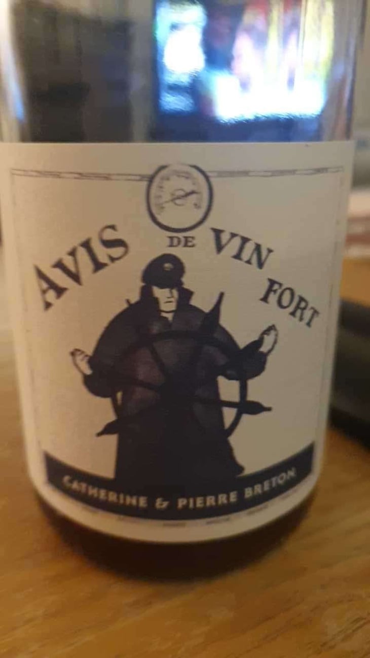 Avis de Vin Fort - Domaine Breton - Catherine & Pierre Breton 
