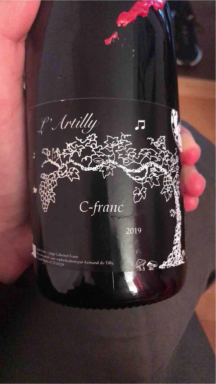 C-franc - Domaine de L’Artilly - Armand de Tilly -2019