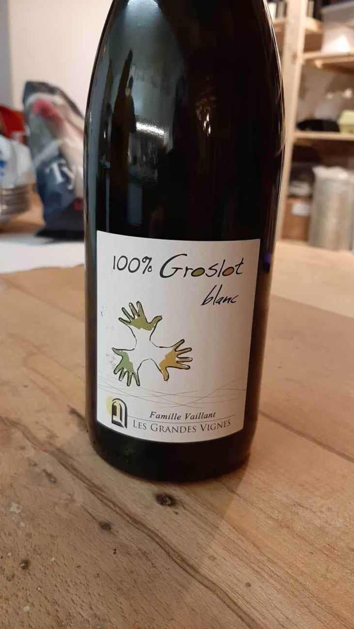 100% Groslot Blanc - Les Grandes Vignes - Laurence, Dominique & Jean-François Vaillant 