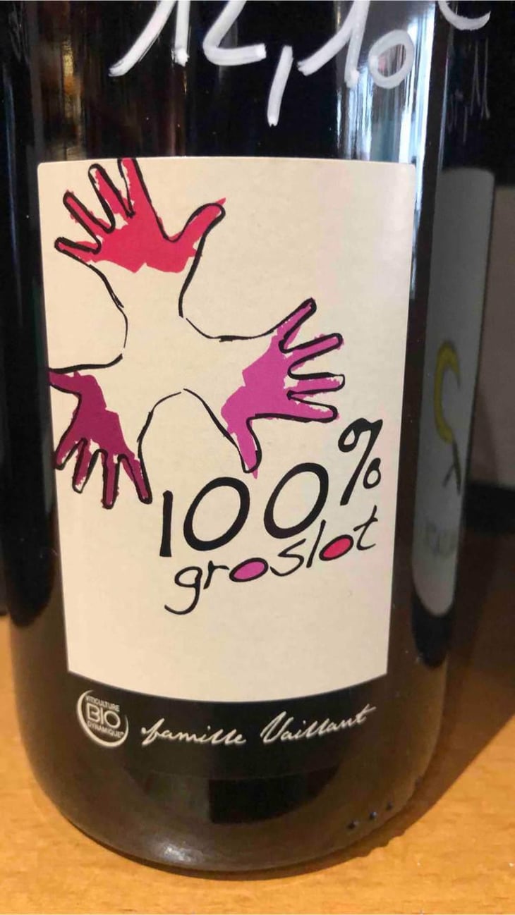 100% Groslot - Les Grandes Vignes - Laurence, Dominique & Jean-François Vaillant 