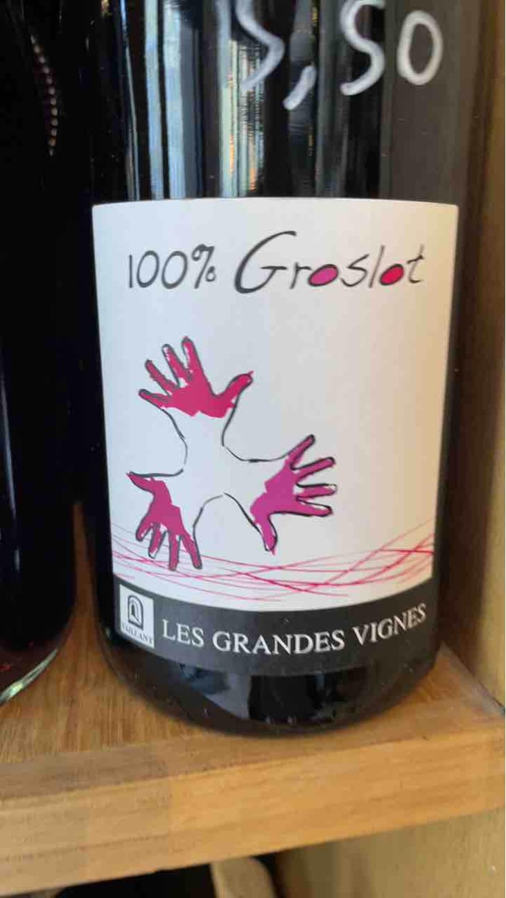 100% Groslot - Les Grandes Vignes - Laurence, Dominique & Jean-François Vaillant 