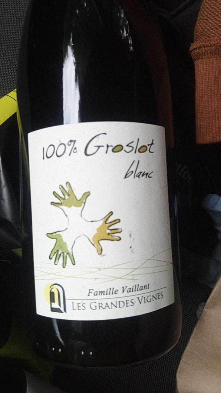 100% Groslot - Les Grandes Vignes - Laurence, Dominique & Jean-François Vaillant 