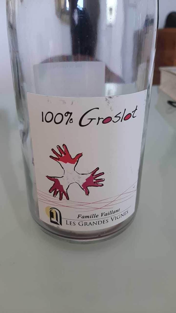 100% Groslot - Les Grandes Vignes - Laurence, Dominique & Jean-François Vaillant 