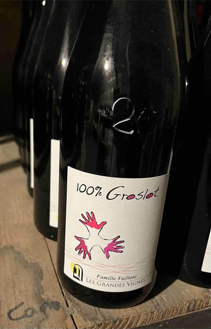 100% Groslot - Les Grandes Vignes - Laurence, Dominique & Jean-François Vaillant 