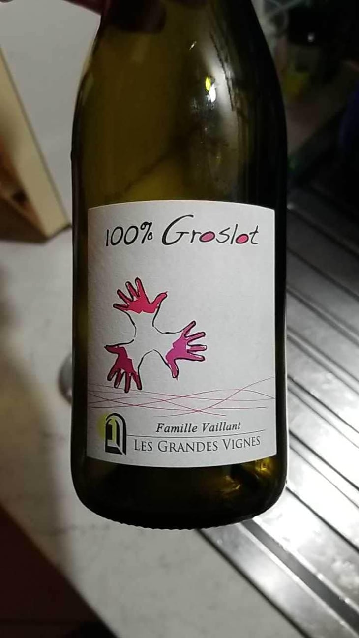 100% Groslot - Les Grandes Vignes - Laurence, Dominique & Jean-François Vaillant 