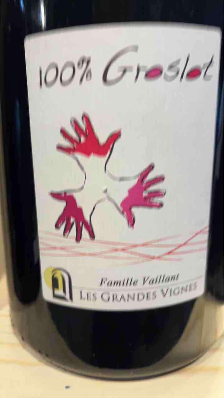 100% Groslot - Les Grandes Vignes - Laurence, Dominique & Jean-François Vaillant 