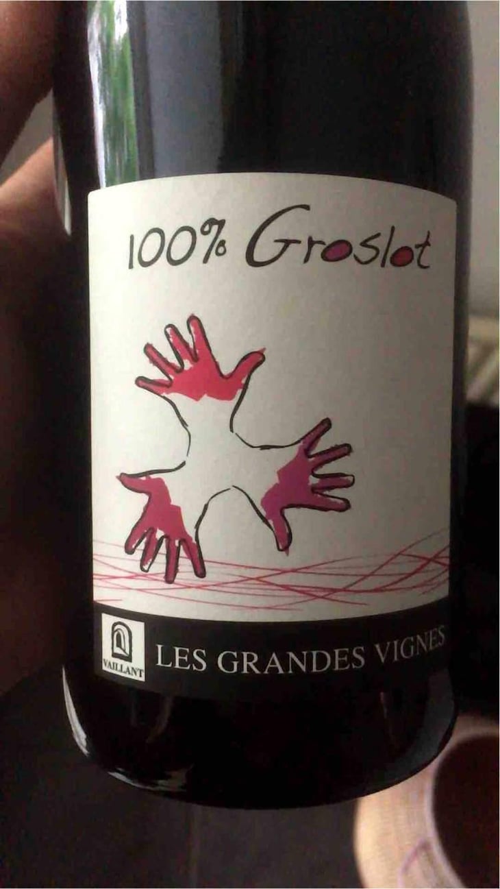 100% Groslot - Les Grandes Vignes - Laurence, Dominique & Jean-François Vaillant 