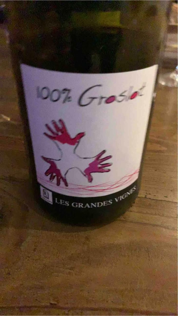 100% Groslot - Les Grandes Vignes - Laurence, Dominique & Jean-François Vaillant 