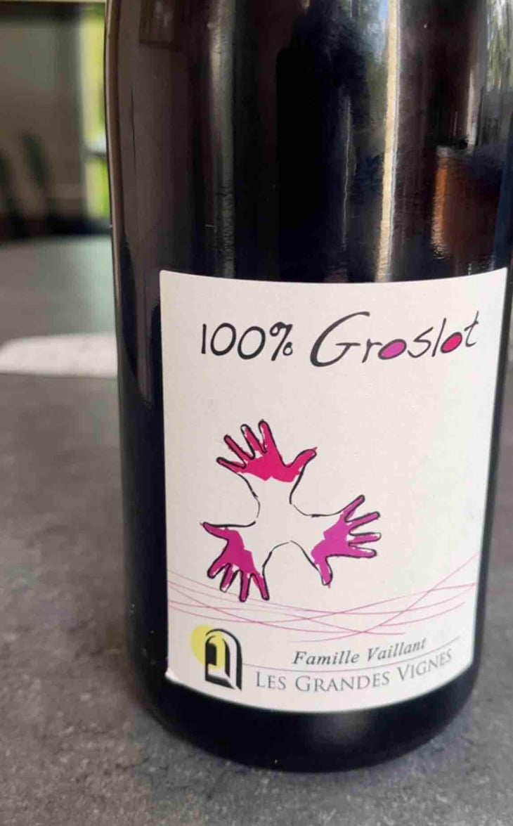 100% Groslot - Les Grandes Vignes - Laurence, Dominique & Jean-François Vaillant 