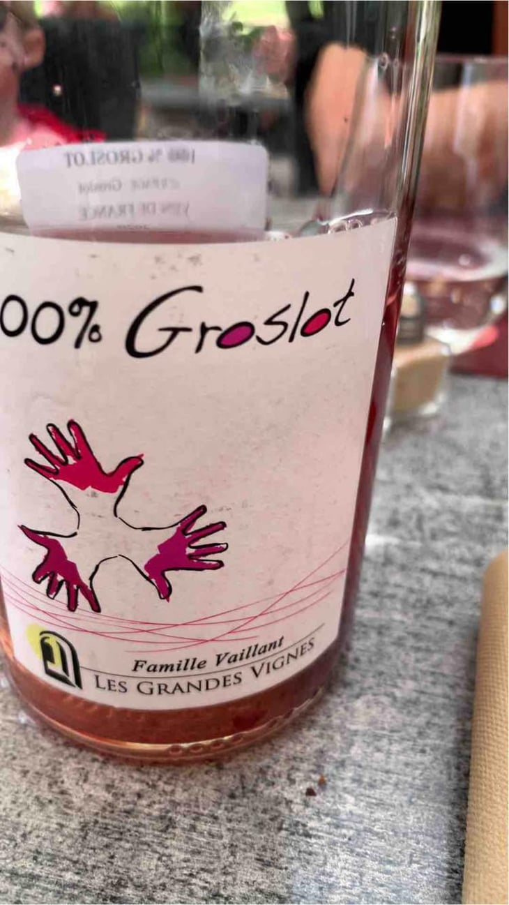 100% Groslot (Rosé) - Les Grandes Vignes - Laurence, Dominique & Jean-François Vaillant -2020