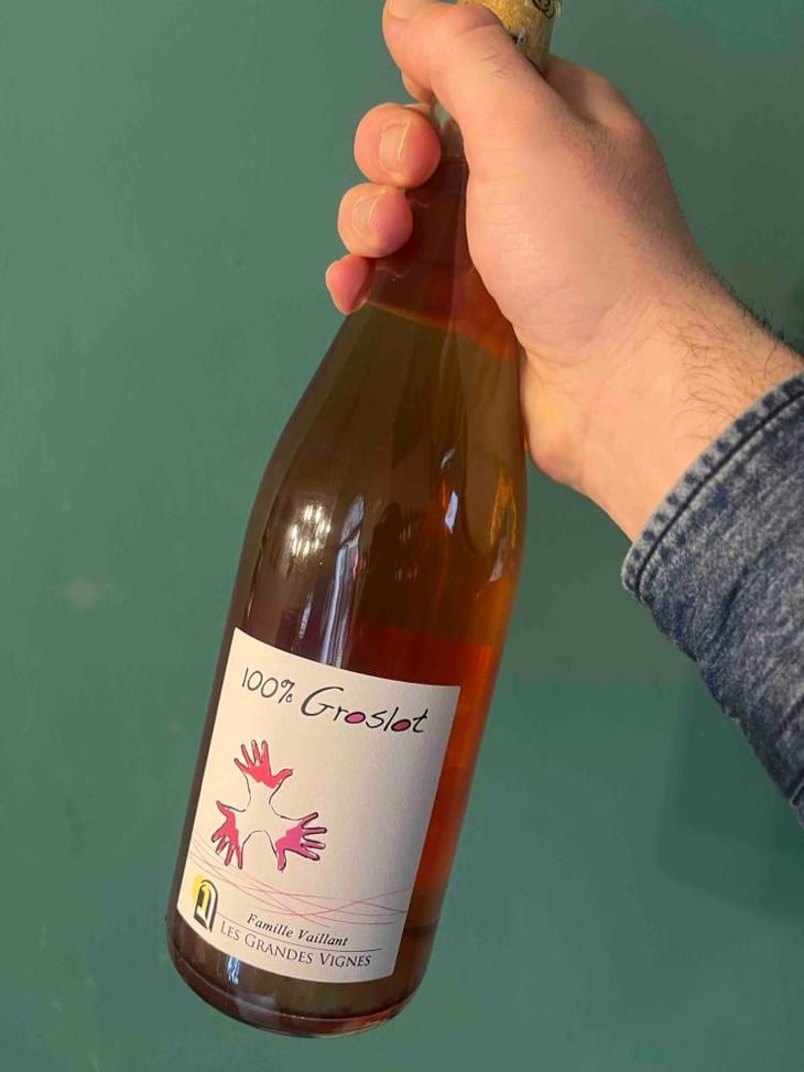 100% Groslot (Rosé) - Les Grandes Vignes - Laurence, Dominique & Jean-François Vaillant -2020