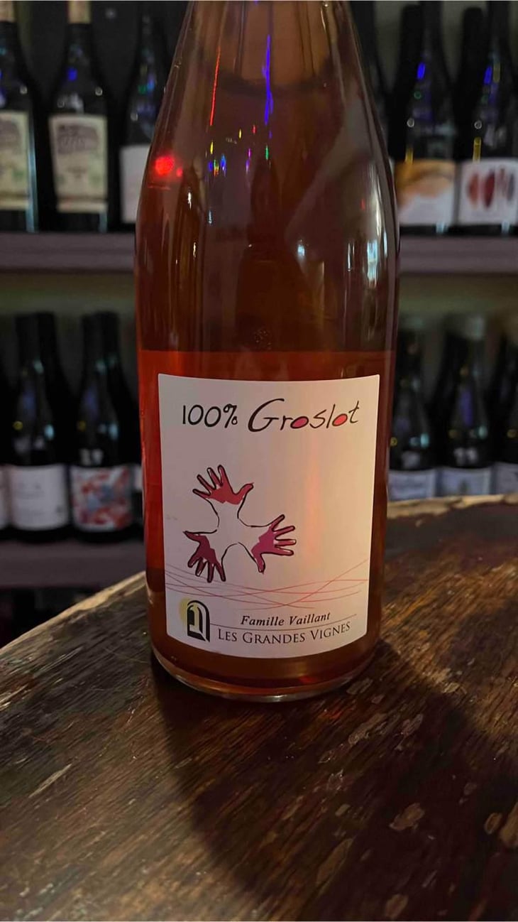 100% Groslot (Rosé) - Les Grandes Vignes - Laurence, Dominique & Jean-François Vaillant -2020
