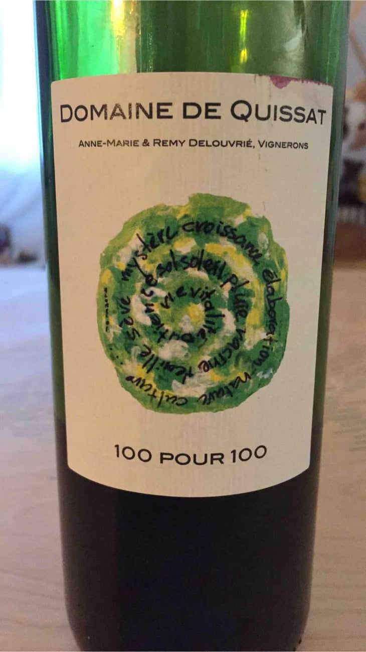 100 Pour 100 - Domaine de Quissat - Agathe et Romaric Delouvrié Hardy 