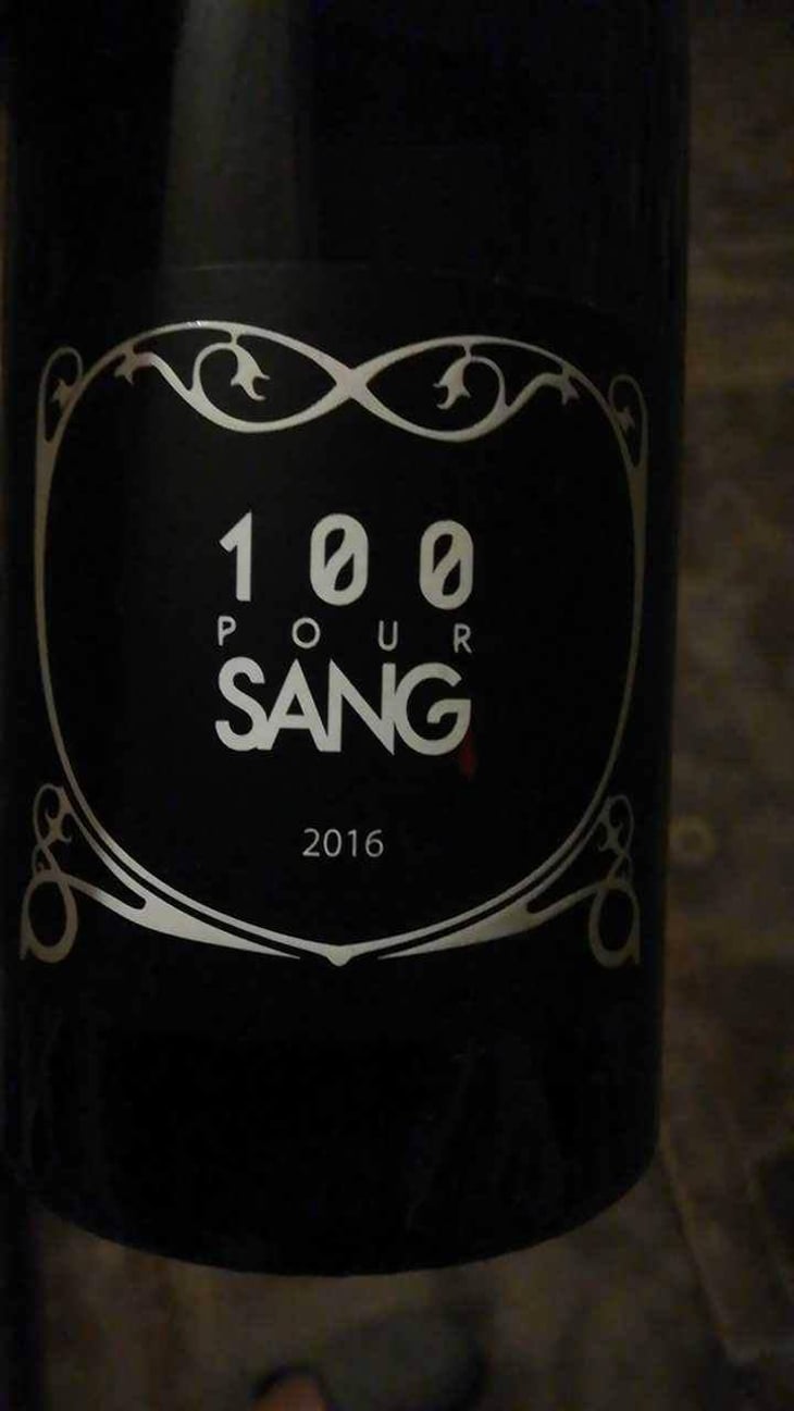 100 pour Sang Blanc - Mas Delmas - Pierre-André Delmas 