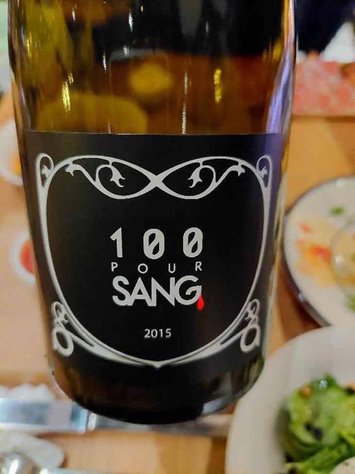 100 pour Sang Blanc - Mas Delmas - Pierre-André Delmas 