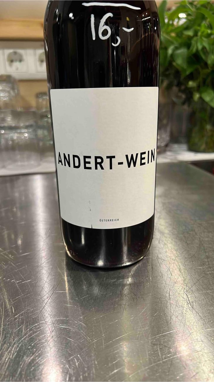 1000 ML Rot - Andert Wein - Michael & Erich Andert 