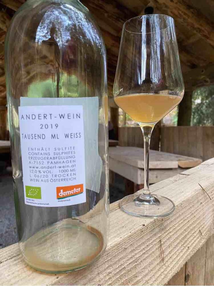 1000 ML Weiss - Andert Wein - Michael & Erich Andert 