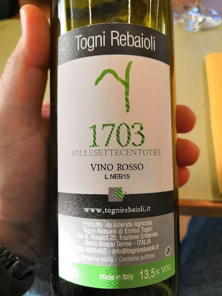 1703 - Enrico Togni Rebaioli - Enrico Togni Rebaioli 