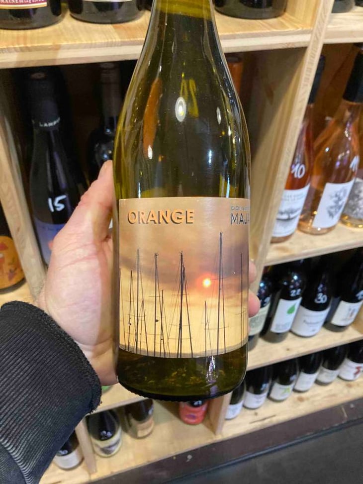 Domaine de Majas Orange - Languedoc, France - Agnès & Alain Carrère -2021