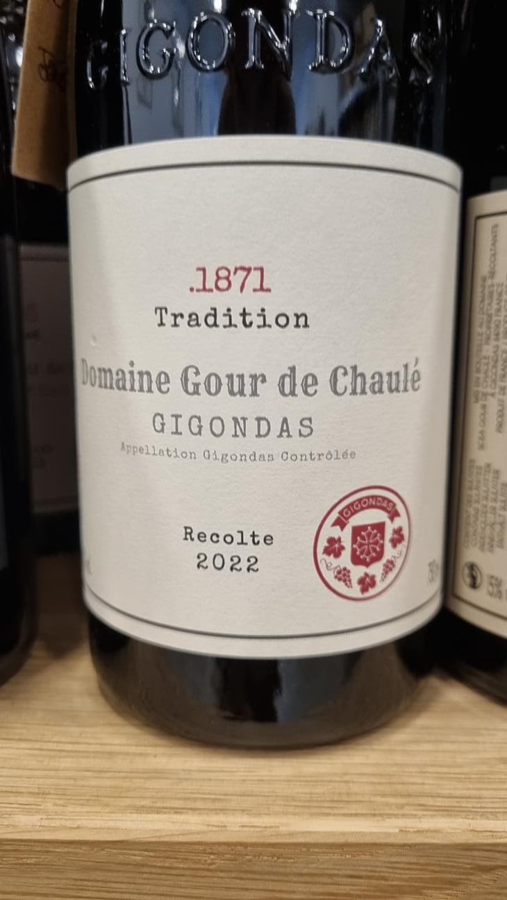 .1871 tradition - Domaine Gour de Chaulé - Stéphanie , Paul Fumoso et Laurent Philis -2021