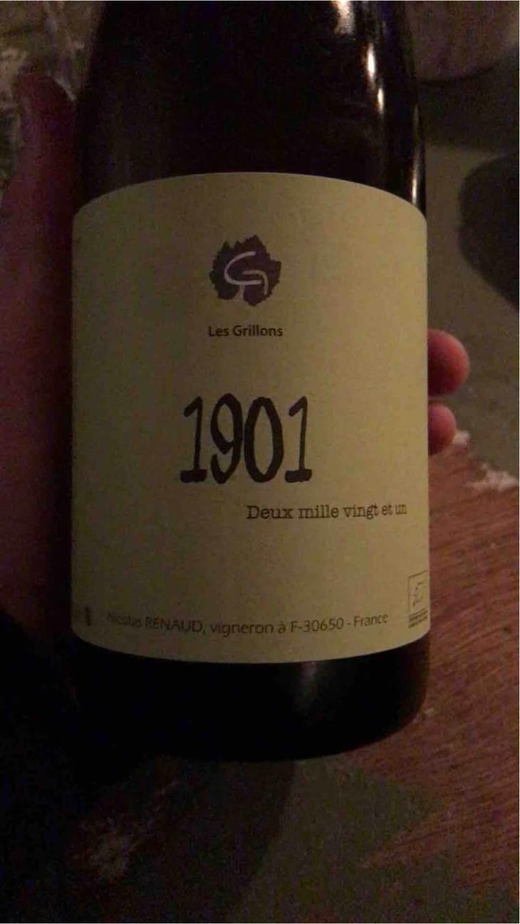 1901 - Clos des Grillons - Nicolas Renaud 