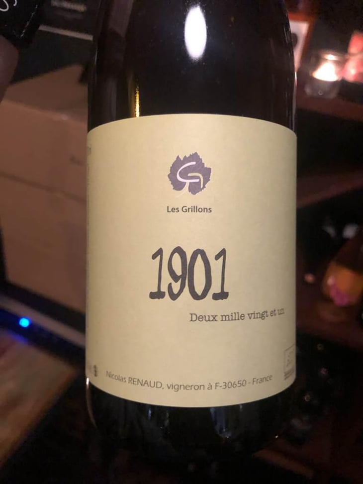 1901 - Clos des Grillons - Nicolas Renaud 