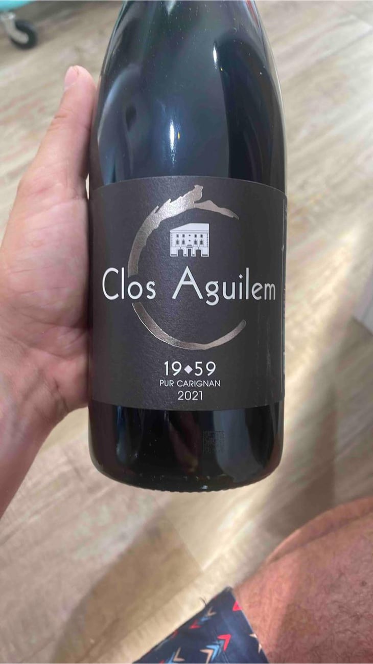 1959 Pur Carignan - Clos D’aguilem - Jean-Charles Auffret -2020