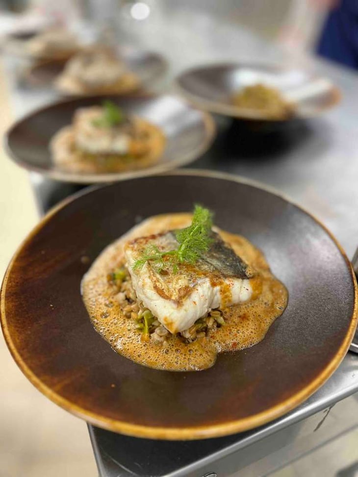 Merlu, Poireaux, Epeautre - Plat Du Jour - La Cuiller en Bois - 597199