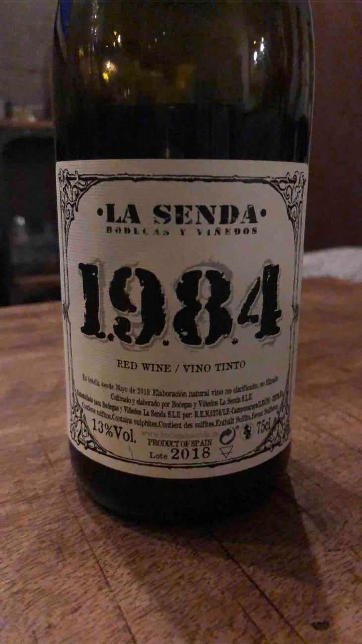 1984 - Bodegas y Viñedos La Senda - Diego Losada Álvarez 