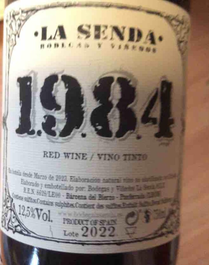 1984 - Bodegas y Viñedos La Senda - Diego Losada Álvarez 
