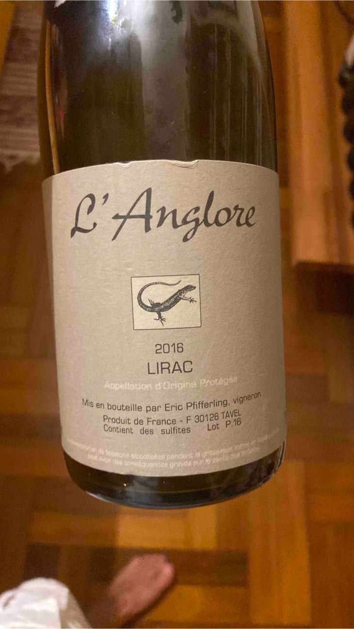 Lirac - Rouge - L'Anglore - Éric, Thibault & Joris Pfifferling 