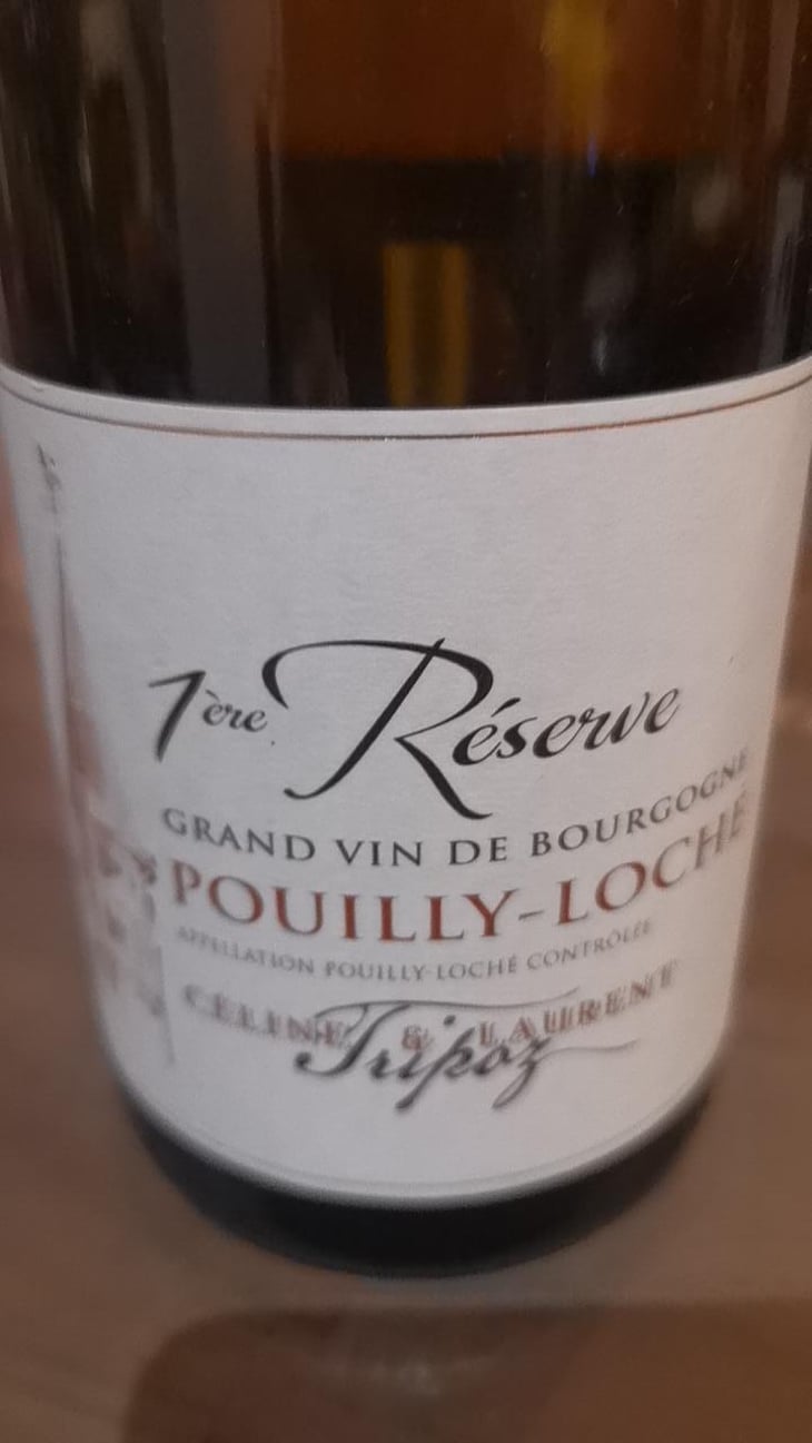 1ère Réserve Pouilly Loché - Domaine Tripoz - Céline & Laurent Tripoz 