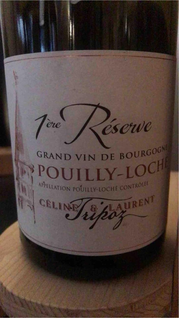 1ère Réserve Pouilly Loché - Domaine Tripoz - Céline & Laurent Tripoz 