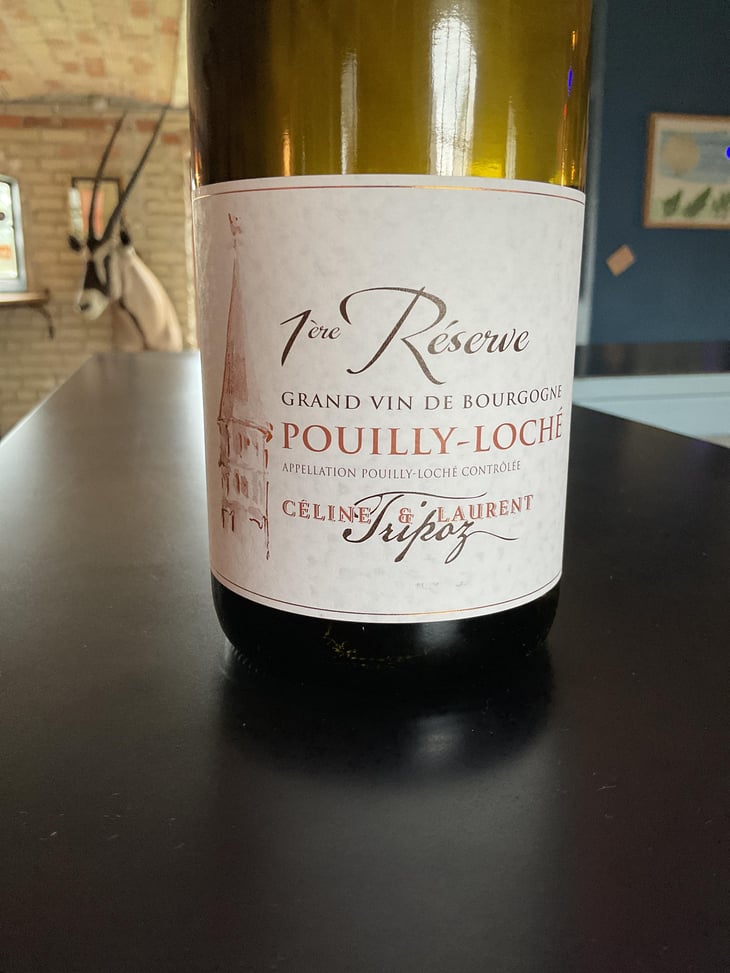 1ère Réserve Pouilly Loché - Domaine Tripoz - Céline & Laurent Tripoz 