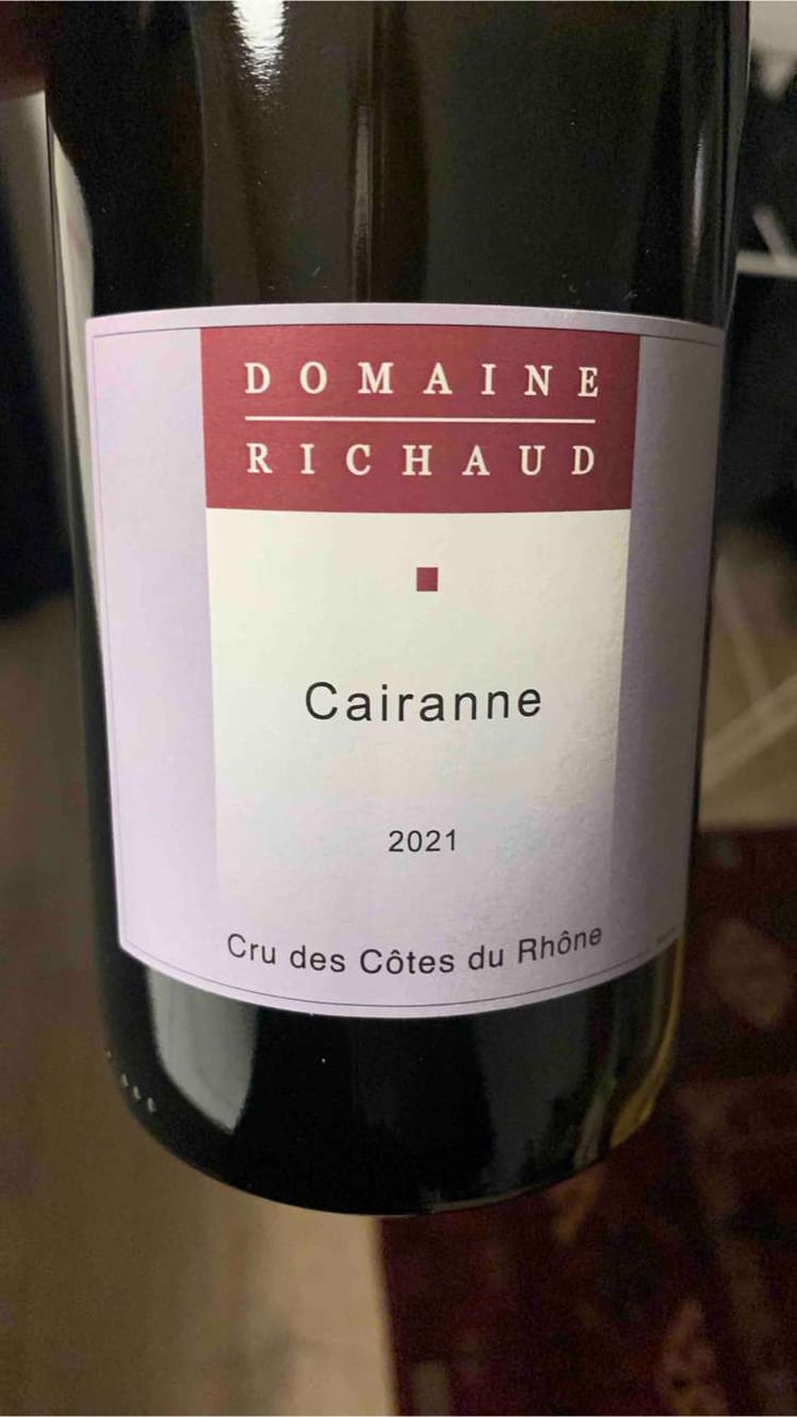 Cairanne Rouge - Domaine Marcel Richaud - Marcel Richaud -2023