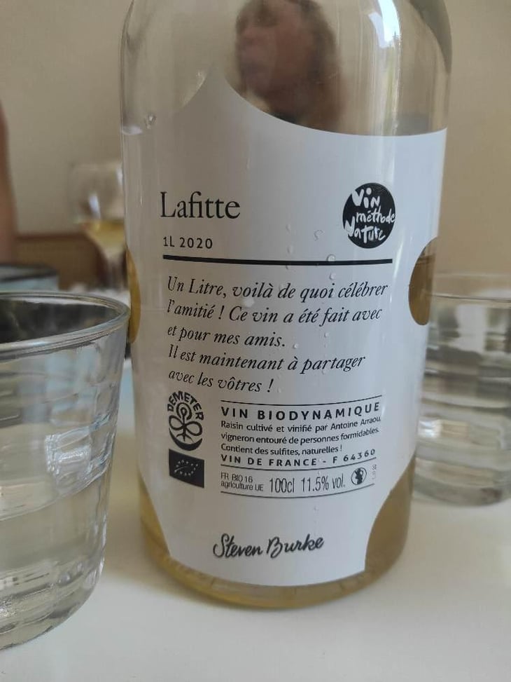 1L Cuvée Yard Elements - Château Lafitte - Antoine & Caroline Arraou 