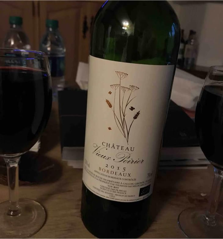 2015 Bordeaux - France - Château Vieux Poirier 