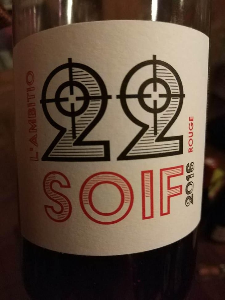 22 Soif Rouge - L'Ambitio - Romuald Cousy 