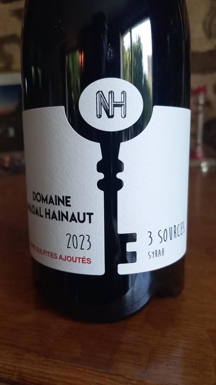 3 sources - Domaine Nadal-Hainaut - Jean-Marie Nadal -2023