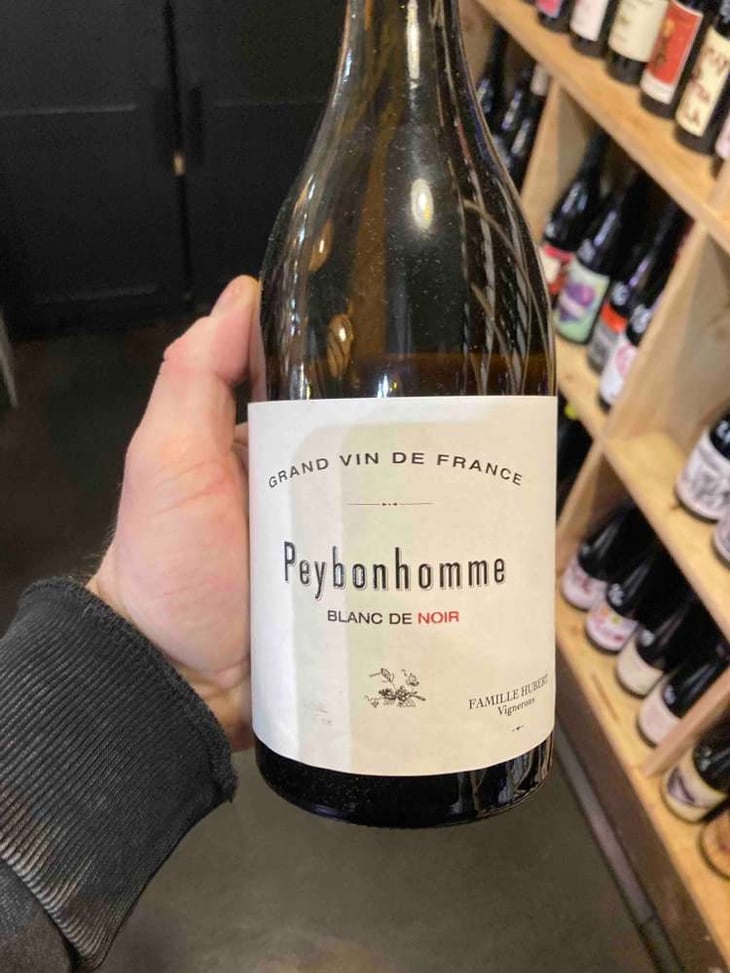 LE BLANC de NOIR - Château Peybonhomme Les Tours - Vignobles Hubert - Famille Hubert 