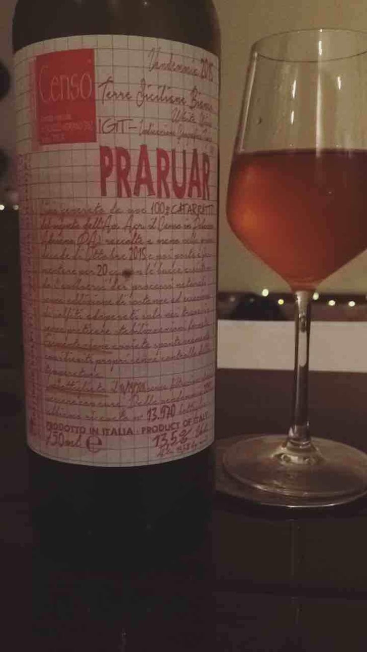‘Praruar’ Terre Siciliane Bianco IGT - Il Censo - Gaetano Gargano 