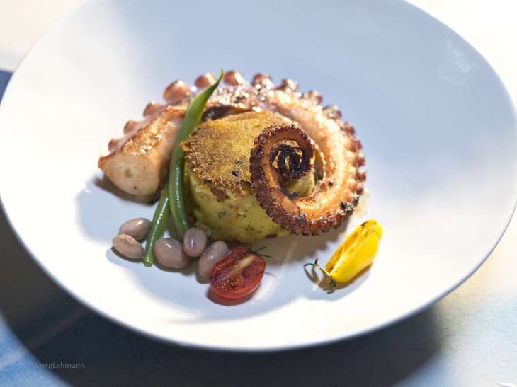 Polpo Con Borlotti E Patate - Culina Restaurant - 595325