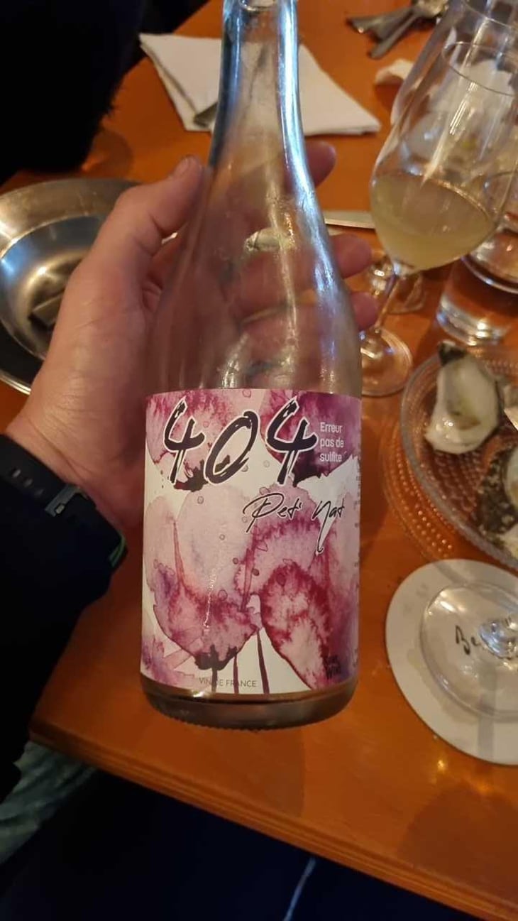 404 Erreur Pas De Sulfite - Sons of Wine - Farid Yahimi 