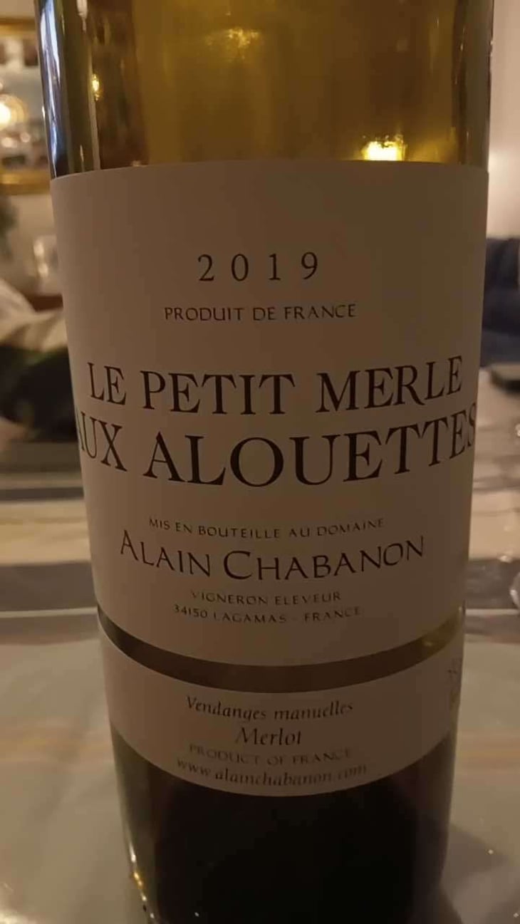 Le Merle Aux Alouettes - Domaine Alain Chabanon - Alain Chabanon -2014