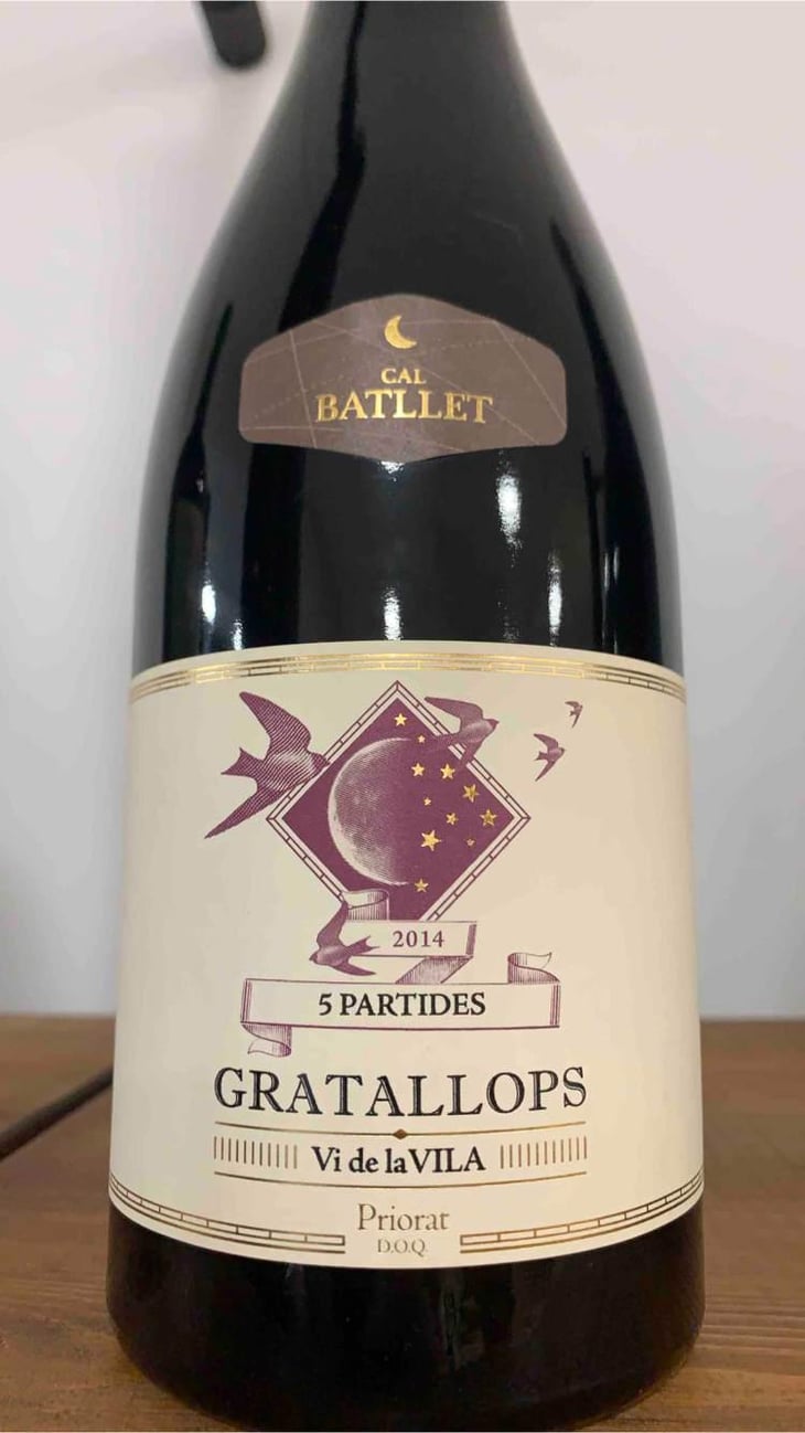5 Partides Gratallops Vi De Vila - Cal Batllet - Marc Ripoll Sans 