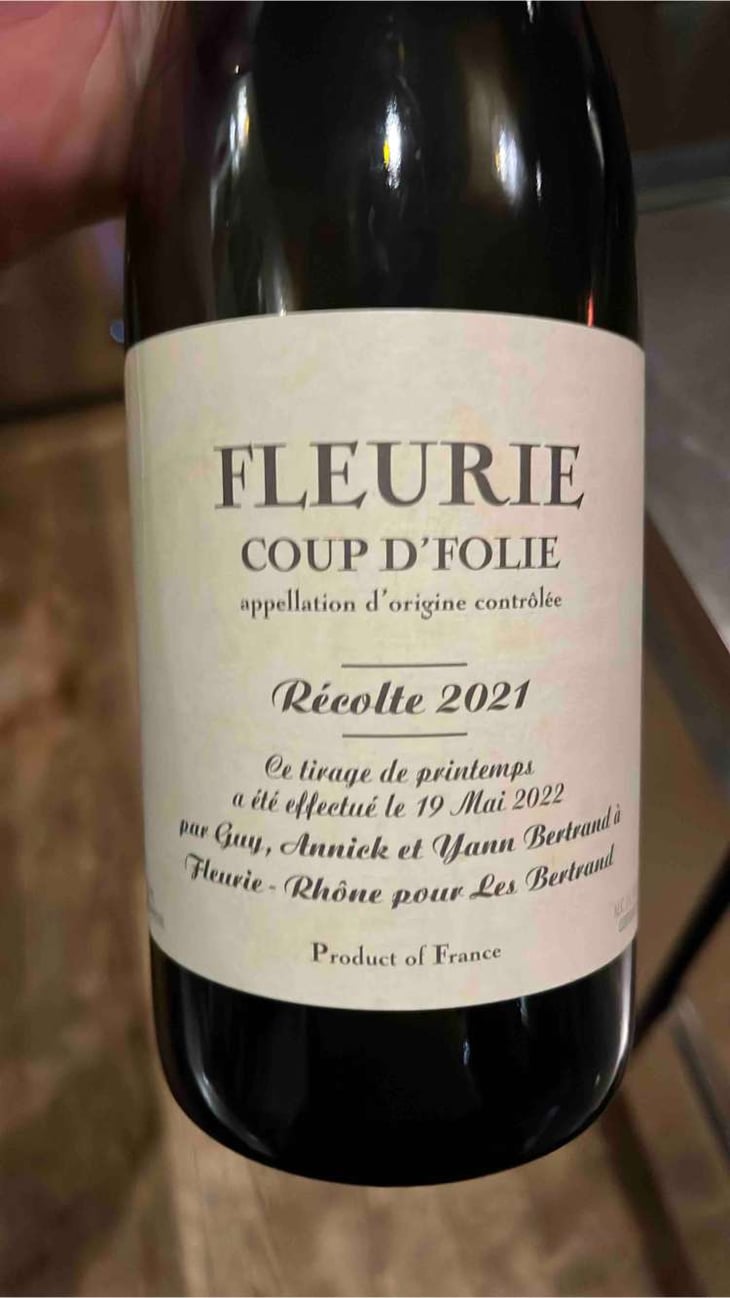 Coup D’folie - Les Bertrand - Guy, Annick & Yann Bertrand -2020