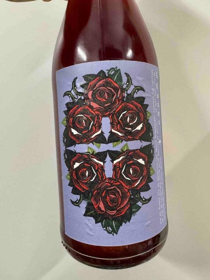 Six roses - Verre De Terre - Benoît Rosenberger -2022